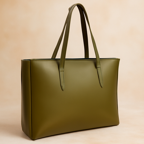 Indigo Tote Bag Olive Color