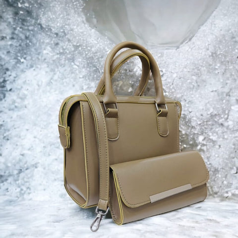 Elite Essentials 2 PCs Bag Olive Color