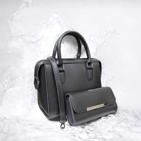 Elite Essentials 2 PCs Bag Black Color