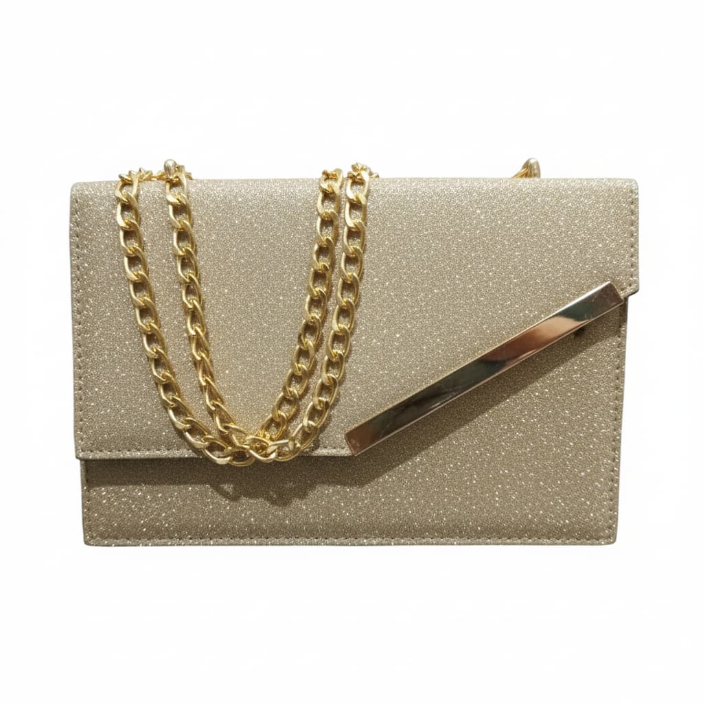 Urban Ease Fancy Crossbody Bag Golden Color