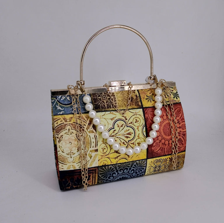 Hazel Chain Crossbody Bag Multi Color