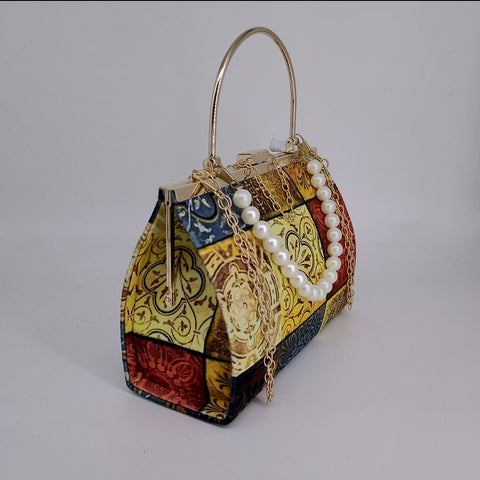 Hazel Chain Crossbody Bag Multi Color