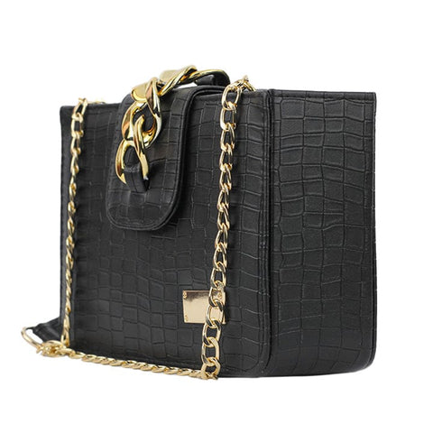 Signature Crossbody Bag Black Color
