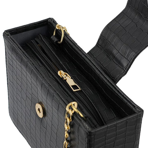 Signature Crossbody Bag Black Color