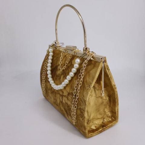 Hazel Chain Crossbody Bag 2.0 Golden Color