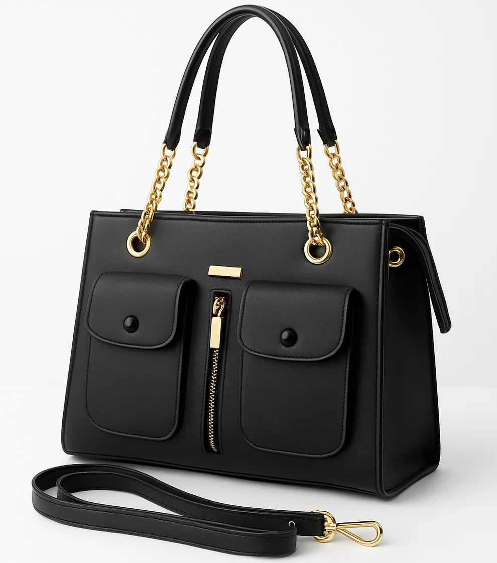 Velora Tote Bag Black Color