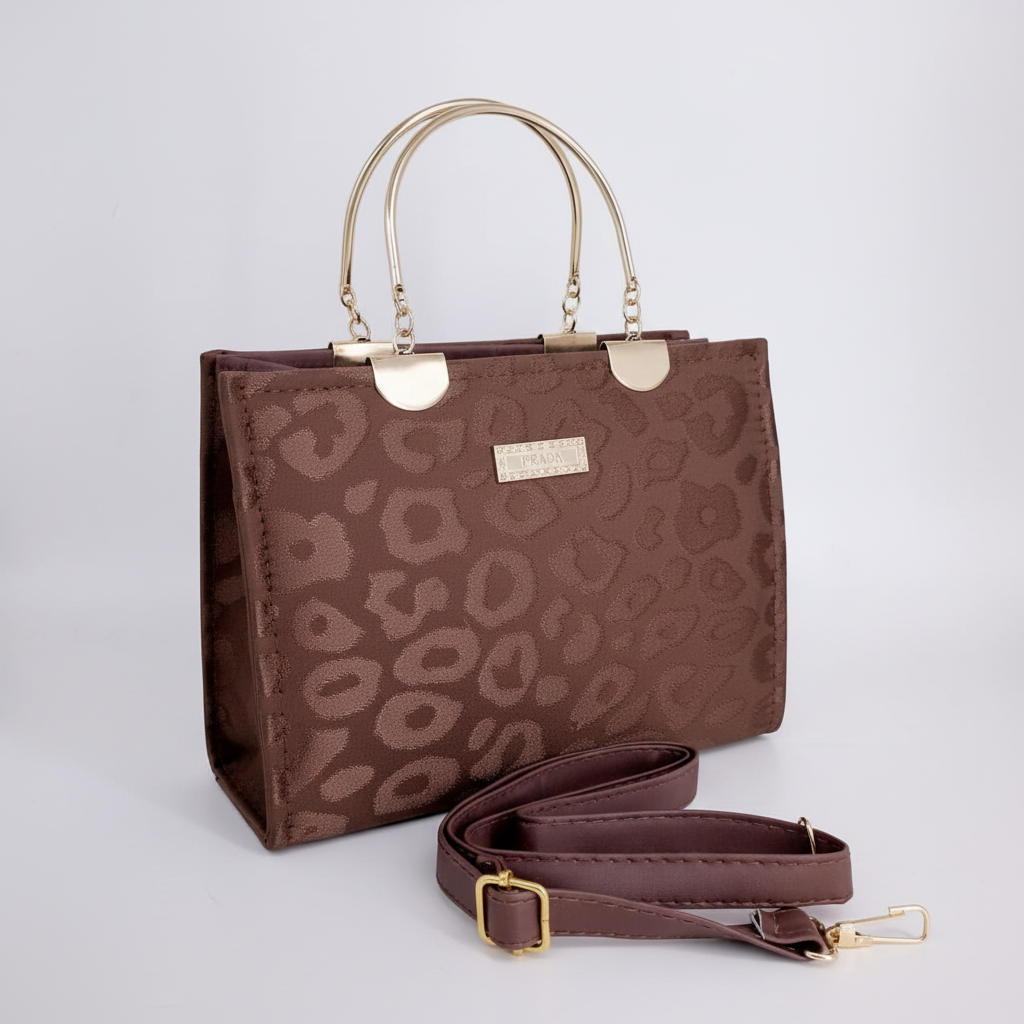 Retouched luxury handbag